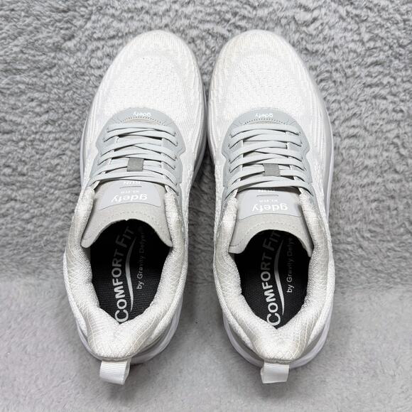 Gravity Defyer XLR8 Run Womens Size 7.5 Running Shoes Gray White Mesh - Picture 5 of 9